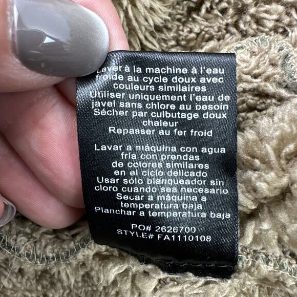 Voyager Men's Polar Fleece Soft Bonded Shirt Jacket Olive Green Size XXL - Picture 9 of 10